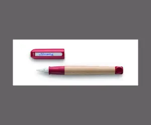 lamy-abc-red lamy abc füllhalter in rot mit holzoptik