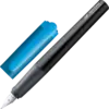 schwarze Lamy nexx Füllfeder mit blauem Stöpsel